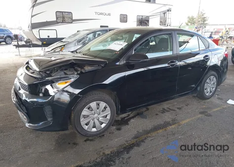 2020 Kia Rio Lx z USA, uszkodzony, nr VIN 3KPA24AD2LE336896
